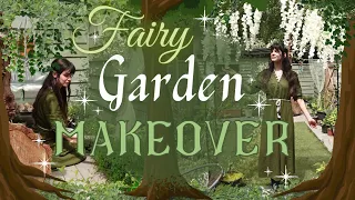 My DREAM Fairy Garden Makeover 🧚🏼‍♂️🌿