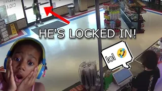 Cashier Locks Rude Customer In Store 😱😰| Daily Dose Of Internet Reaction!!!