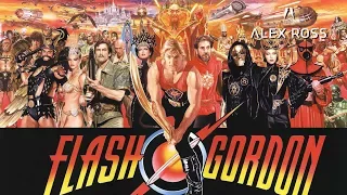 Painting the film Flash Gordon
