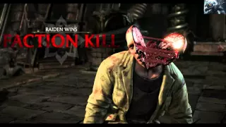 Mortal Kombat X : All Faction Kill on Jason unmasked