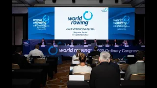 2023 World Rowing Ordinary Congress - live stream