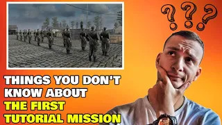 Call to Arms - Gates of Hell  | THINGS YOU DON'T KNOW ABOUT THE FIRST TUTORIAL MISSION!!