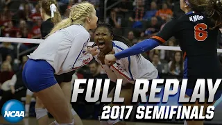 Florida vs. Stanford: 2017 NCAA women's volleyball semifinals | FULL REPLAY