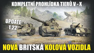 💥 Britská kolová vozidla jsou tu! 🏎️ | World of Tanks