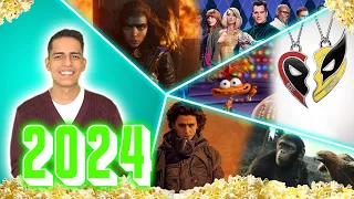 🍿 Top 10 películas más esperadas de 2024 | POP CORN !! 🍿