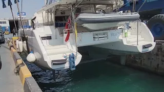 ep8 Sailing. Haul-out time for a Lagoon 46 catamaran. Sailing Vessel Reality