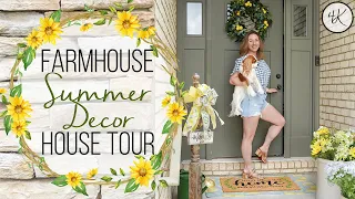 *NEW* 2023 Farmhouse SUMMER DECOR House Tour! kateschwanke