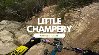 Little Champery /steepest Trail at Finale /Level Black Finale Ligure 2024 Italy 🇮🇹 full run POV RAW