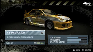 Mobil Subaru WRX STi - Need For Speed : Most Wanted 5-1-0 | PSP Android