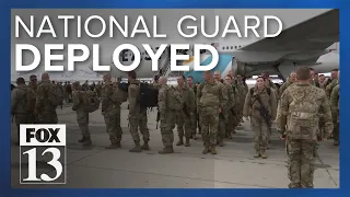 300 Utah National Guard soldiers deployed to Africa