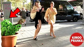 Bushman Prank: Super Funny Reactions.