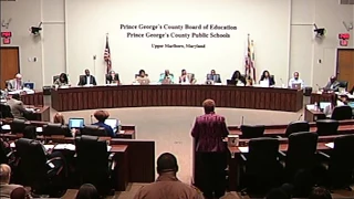 Board of Education Work Session 6/7/17