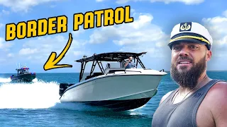 We Got Chased by Border Patrol After Buying One of Their Old Boats!