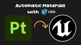 How to Automatically Setup Materials in Unreal Engine 5 using USD Export from Substance Painter