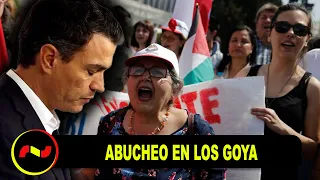 BRUTAL ABUCHEO a Pedro Sánchez en los Goya