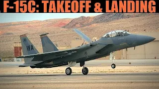 F-15C Eagle: Takeoff & Landing Tutorial | DCS WORLD