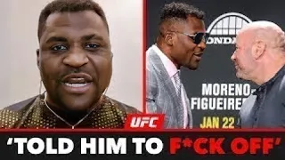 Francis Ngannou Says GOODBYE To UFC With A Smile..