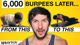 100 BURPEES for time... twice! My improvement after 30 days of 200 burpees (Grease-the-Groove style)