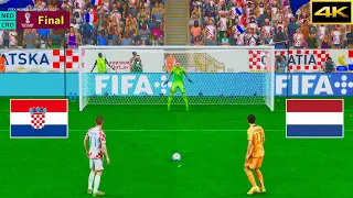 FIFA 23 - NETHERLANDS vs. CROATIA - FIFA World Cup Final - van Dijk vs. Modric - PS5™ [4K]