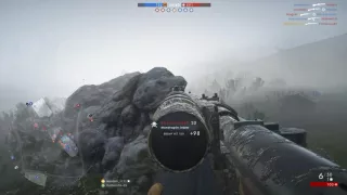 Battlefield 1 hectic gun fight in the mist