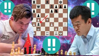 2971 Elo chess game | Ding Liren vs Magnus Carlsen