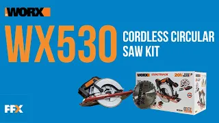 Worx WX530 Cordless Circular Saw Kit | Circular Saw | Saw Blade | Worx Tools