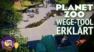 🐯 Das Wege-Tool erklärt! - Planet Zoo Tutorial