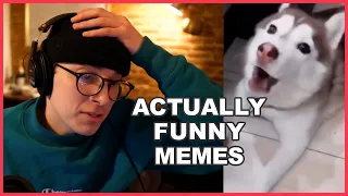 ACTUALLY FUNNY MEME COMPILATION - Unusual Memes Reaction - PapPap Reacts!