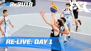 Re-Live: Day 1 - 2016 FIBA 3x3 U18 World Championships