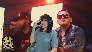 (REACCIÓN)Herencia de Patrones - Ladeando ft. Fuerza Regida (En Vivo)