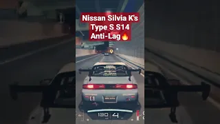 Nissan Silvia K's Type S S14 Anti-Lag🔥 #gt7 #shorts