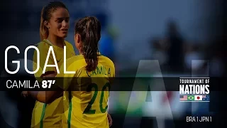 Brazil vs. Japan: Camila Goal - July 27, 2017