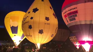 Bristol Balloon Fiesta Night Glow 2017