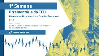 06/10 – Manhã: Painel 3 – Emendas Parlamentares e seus Impactos no Orçamento Público