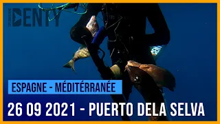 Chasse sous-marine à Puerto de la selva octobre 2021