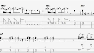 The creeper return - La Mississippi Blues Band - Blues Guitar Transcription adapted for Guitar