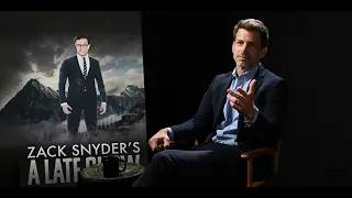 Zack Snyder Tells WB to Suck It In Late Show Comedy Video