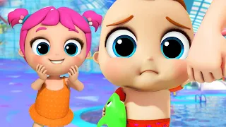 No, No, Don't Be Afraid Of The Waterpark | Kids Cartoons and Nursery Rhymes