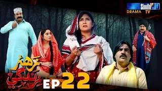 Zahar Zindagi - Ep 22 | Sindh TV Soap Serial | SindhTVHD Drama