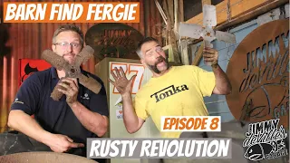 Barn Find Fergie. Episode 8. How to make metal rusty