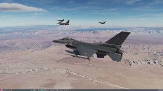 DCS F-16C Red Flag Mission 1 "Bomb truck"