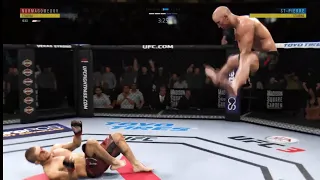 'Jumping' St -Pierre vs. Khabib Nurmagomedov | GSP vs Khabib