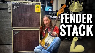 Fender’s Modern Classic VIBRO KING FULL STACK!