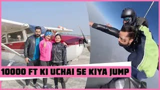 10000 ft ki uchai se kiya jump | Armaan Malik @armaanmalik2154