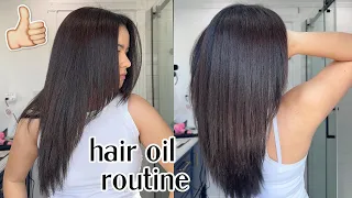 Updated Oil Routine For Hair Growth - Hair Hacks for Hair Growth THAT WORK! 😱