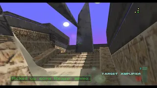 Perfect Dark - Skedar ruins - Battle Shrine (All guns in solo)