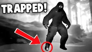 WE TRAPPED BIGFOOT!  SECRET Yeti Cave!?  (Bigfoot 2.0 Update Gameplay)