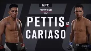 EA Sports UFC 2 - Sergio Pettis vs Chris Cariaso | Gameplay (HD) [1080p60FPS]