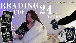 READING FOR 24 HOURS ... getting out of my reading slump || reading vlog