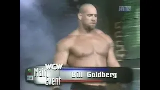 Bill Goldberg in action   Main Event Dec 13th, 1997